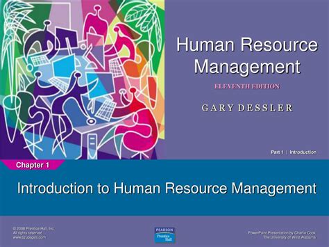 Ppt Introduction To Human Resource Management Powerpoint Presentation