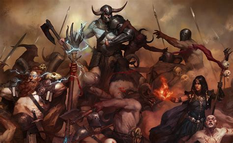 Diablo 4 Concept Art Shows Off The World Enemies Char