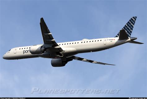 C Gkqq Porter Airlines Canada Embraer E195 E2 Erj 190 400 Std Photo