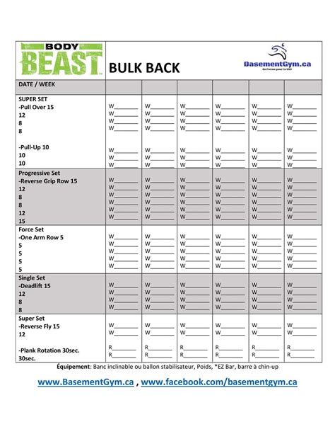 Body Beast Bulk Back Worksheet Free Download Goodimg Co