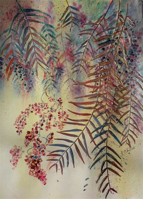Pepper Tree Painting By Lori Chase Fine Art America