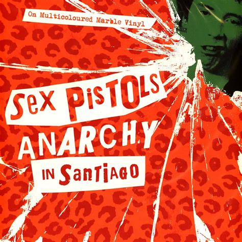 Sex Pistols Anarchy In Santiago Multi Coloured Marble Vinyl Edition Vinyl Lp 2023 Eu