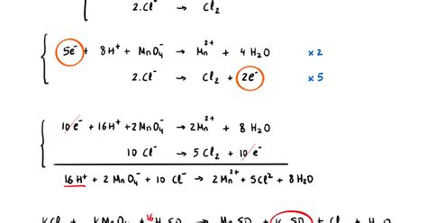 Ejercicios Resueltos Ajuste Ecuación Redox Medio ácido Física Química