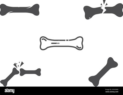 Bone Logo Vector Template Stock Vector Image And Art Alamy