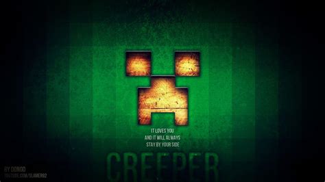 Minecraft Creeper Desktop Backgrounds Wallpaper Cave