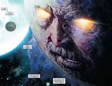 Marvel Comic Ego The Living Planet