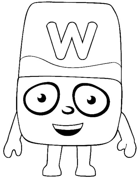 All illustration created by fun house toys. Alphablocks Coloring Pages Coloring Pages