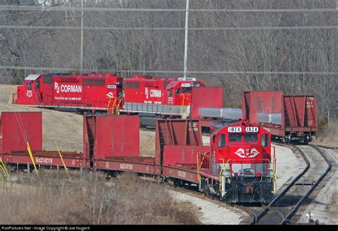 Rjcc 1824 Rj Corman Railroads Emd Gp16 At Berea Kentucky By Joe