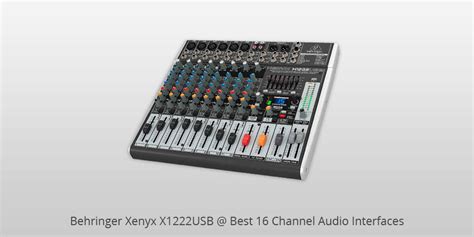 5 Best 16 Channel Audio Interfaces In 2023