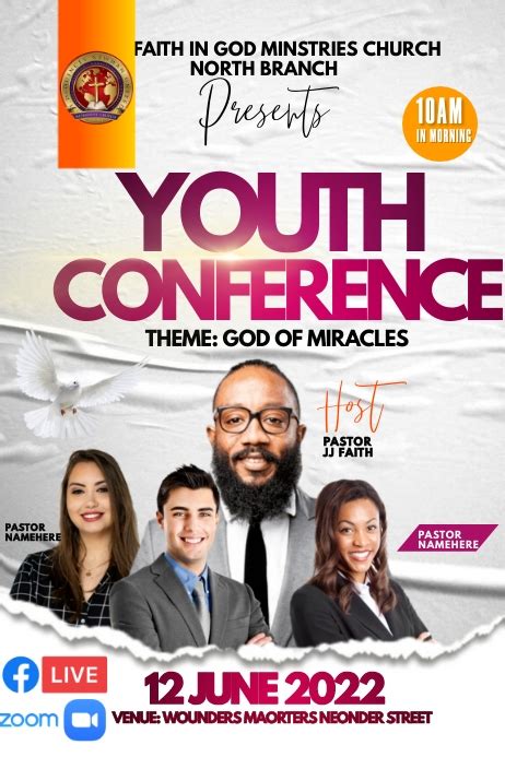 Copy Of Youth Conference Postermywall