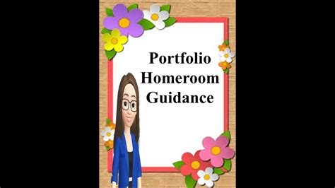 Portfolio Homeroom Guidance Monitoring And Evaluation Tool Cover Youtube