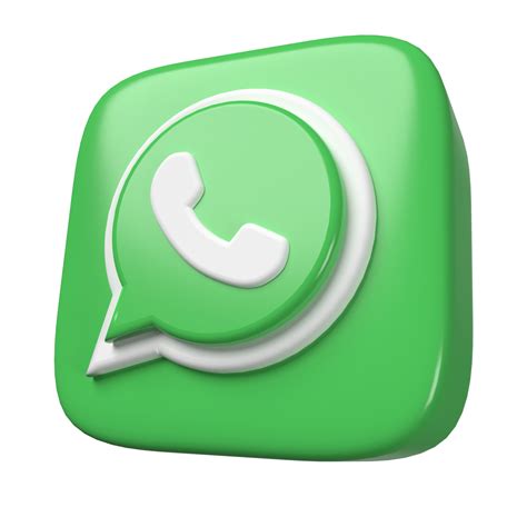 Icono De Whatsapp 3d Png Para Descargar Gratis