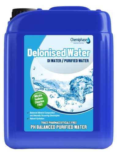 Deionized Water Di Water Deionised Water Supplier