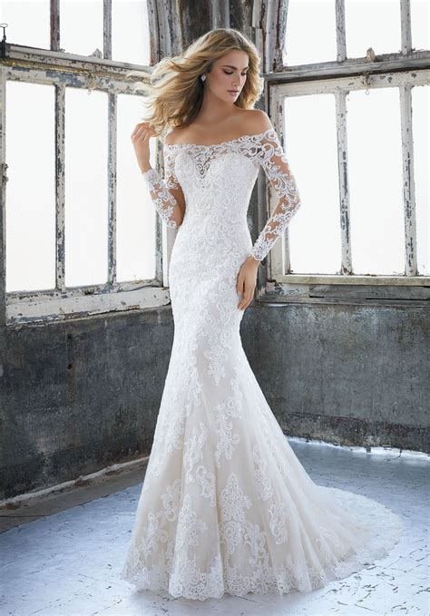 Karlee From Designer Mori Lee Is An Exquisite Beaded Lace Bridal Gown Reminiscent Of