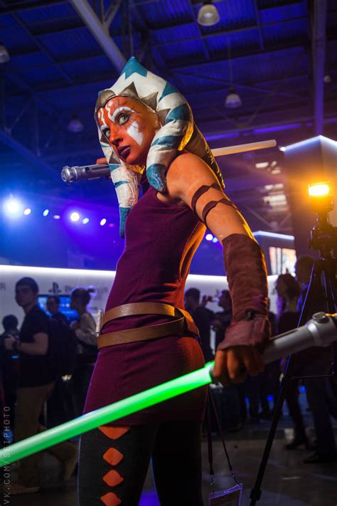 Ahsoka On Comiccomrussia Ahsoka Tano Cosplay By Golantis On Deviantart