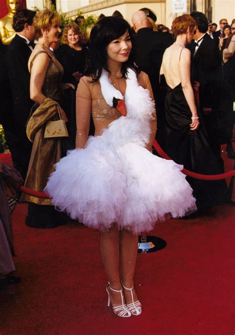Björk 2001 Oscars Red Carpet Fashion Through the Years Oscars 2017