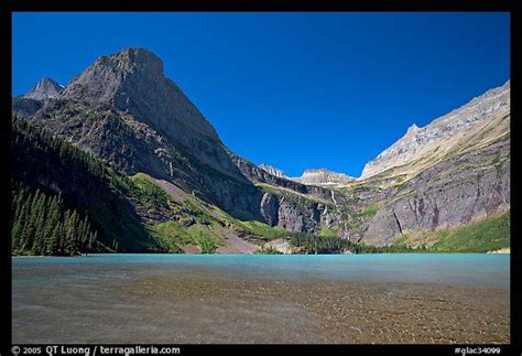 Grinnell Lake Angel Wing And The Garden Wall Glacier National Park