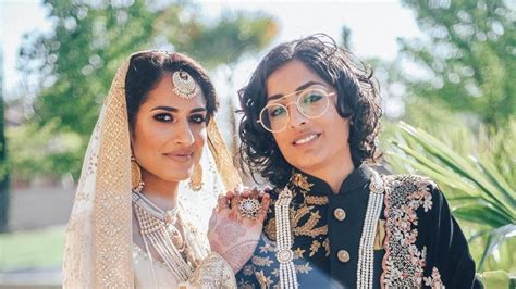 Indo Pak Same Sex Couple Look Breathtaking In Fairy Tale Wedding See Pics Trending