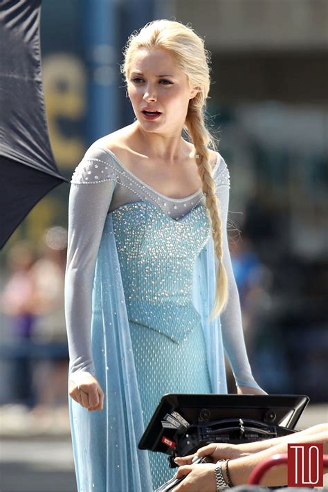 Georgina Haig As Elsa From Frozen For Once Upon A Time Tom Lorenzo