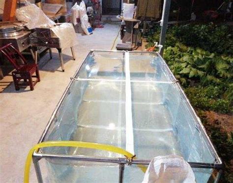 75 320 Gallons Clear Portable Koi Show Tank For Breeding