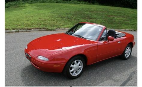 1991 Mazda Miata Convertible Red Rwd Manual For Sale Mazda Miata 1991