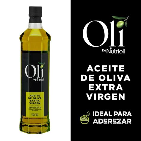 aceite de oliva nutrioli oli extra virgen 750 ml walmart