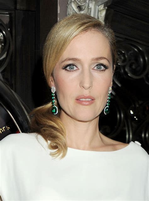 Gillian Anderson at InStyle Anniversary Party in London - HawtCelebs