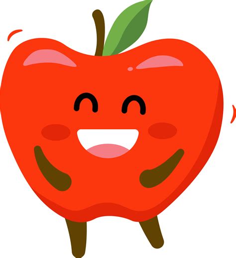 Apple Mascot Cartoon Character 19782492 Png
