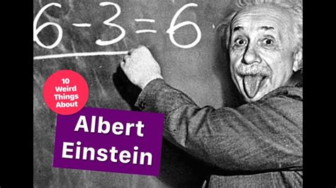 Albert Einstein Weird Facts Einstein Genius Einstein