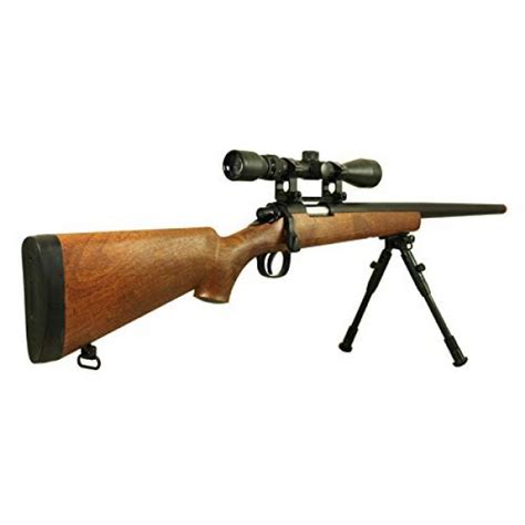 Bbtac Airsoft Sniper Rifle Vsr Bolt Action Powerful Spring Airsoft Gun With Hunting Scope And
