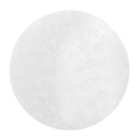 Round Cake Drum Thick White 10 In The Gourmet Warehouse