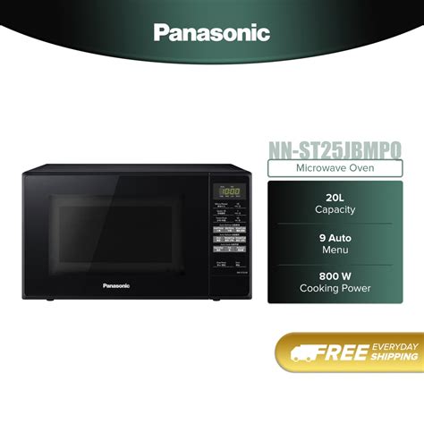 Panasonic Microwave Oven With 9 Menus 20l Nn St25jbmpq Shopee Malaysia