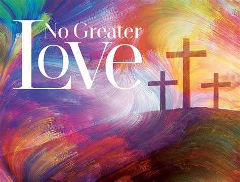 No Greater Love Banner Church Banners Outreach Marketing