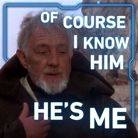 Obi Wan Hes Me An Introduction Like No Other By Star Wars