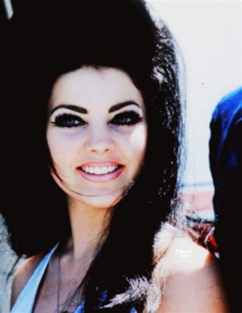 Portraits Of Priscilla Presley With Her Very Big Hair From The 1960s