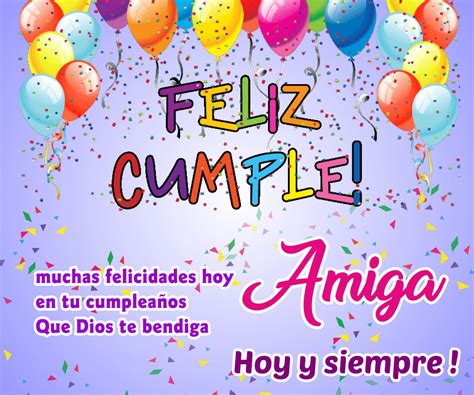 Tarjetas De CumpleaÑos Para Una Amiga 【gratis】