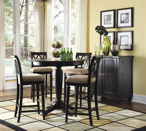 Browse a wide variety of pub dining sets and pub style table and chairs on houzz. American Drew Camden 5-Pc Bar Height Round Dining Set in ...