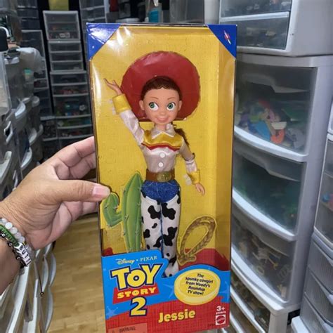 disney pixar toy story 2 jessie doll 1999 cowgirl chaps hat mattel 23784 nib £36 59 picclick uk