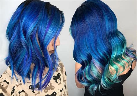 Blue Hair Dye Styles