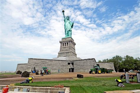 Statue Of Liberty Welcomes Visitors Again Starting On The Fourth Of