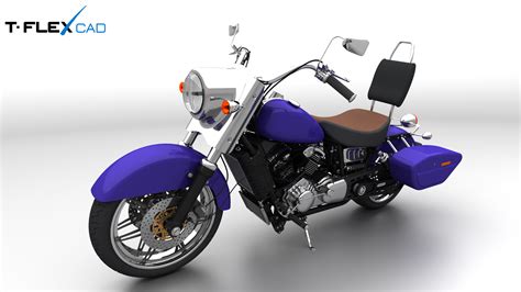 Modern Cruiser Motorcycle