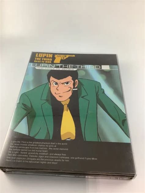 Lupin The Third First Tv Box Anime 3 Disc Dvd Set Rare Oop Eur 4548 Picclick It