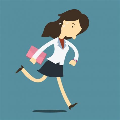 Very Busy Business Woman Stock Vector Image By ©jesadaphorn 34807937