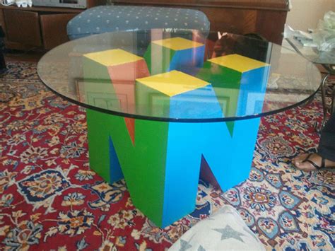 2pcs table legs 28 industry table leg metal steel chair bench desk diy. Nintendo 64 Coffee Table Needs Matching 64DD Shelf - Technabob