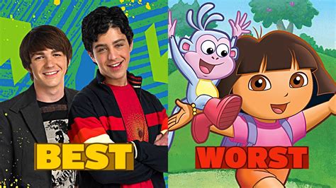 Top 5 Best And Worst Nickelodeon Shows Youtube