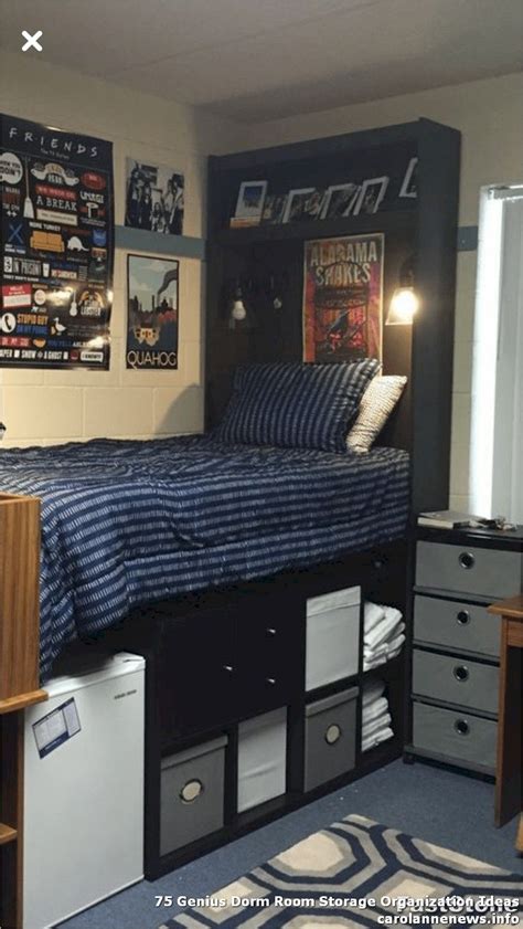 75 Genius Dorm Room Storage Organization Ideas Cool Dorm Rooms Guy
