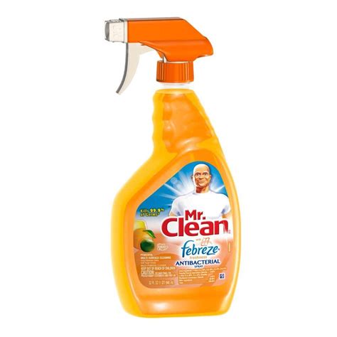 Mr Clean 32 Oz Multi Purpose Antibacterial Cleaner With Febreze