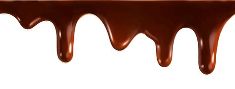 Chocolate bar Melting White chocolate - Melted Chocolate PNG