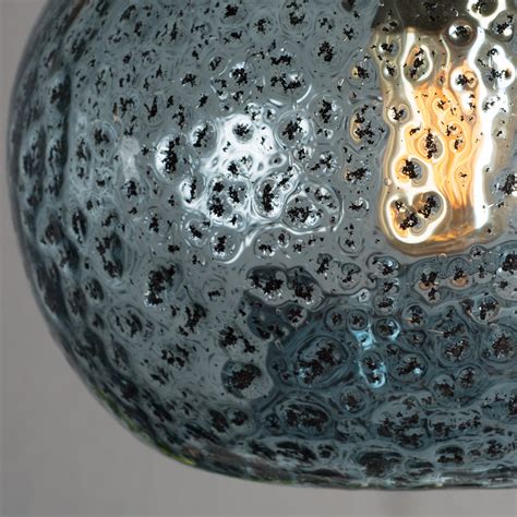 Casamotion Mini Pendant Light Handblown Rustic Seeded Glass Hanging