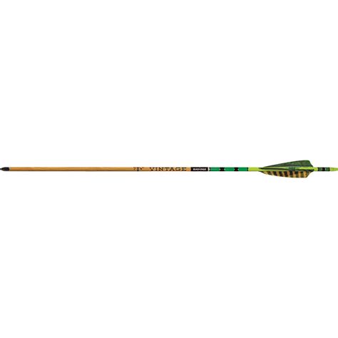 Black Eagle Vintage Traditional Arrows 005 350 Greenyellow Feathers 6